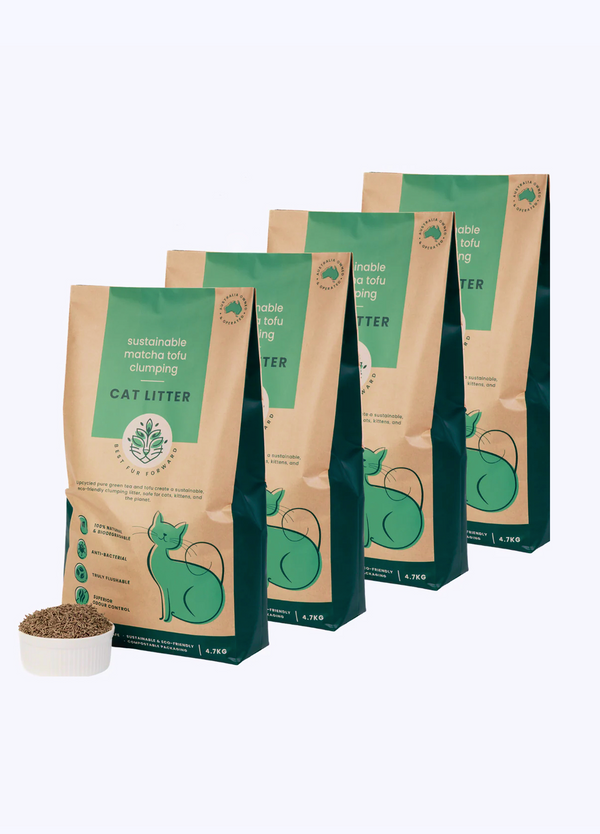4 x bags of MATCHA litter 18.8kg