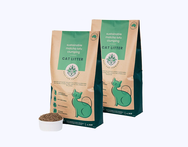 2 x bags of MATCHA litter 9.4kg