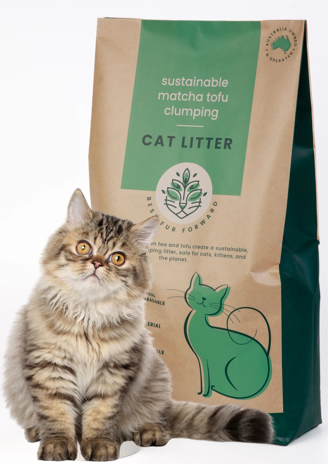 2 x bags of MATCHA litter 9.4kg